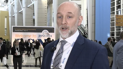 RBMA President Peter Moffatt explains trends in radiology business management at RSNA 2024. Topics include integration with AI, the radiologist staffing shortage, reimbursement issues and what to expect in healthcare policy from the Trump administration. #RBMA #RSNA24