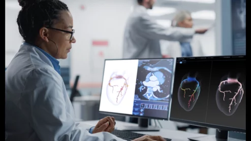 Heartflow artificial intelligence CCTA images