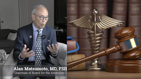 Alan Matsumoto, MD, FSIR, FACR, FAHA, chairman of the American College of Radiology Board, professor of radiology and chair of the Department of Radiology, University of Virginia, Charlottesville, explains ACR support for the Texas Medical Association lawsuit three (TMA3) against the Department of Health and Human Service, because insurance companies are using the provisions of the law to to underpay providers for patient care.