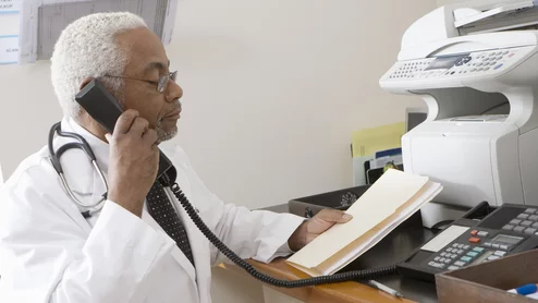 fax machine doctor