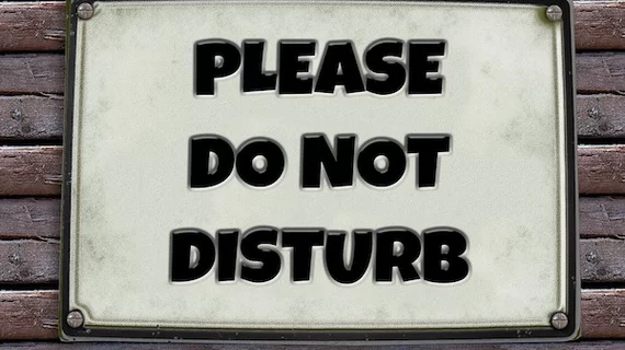 Do not disturb