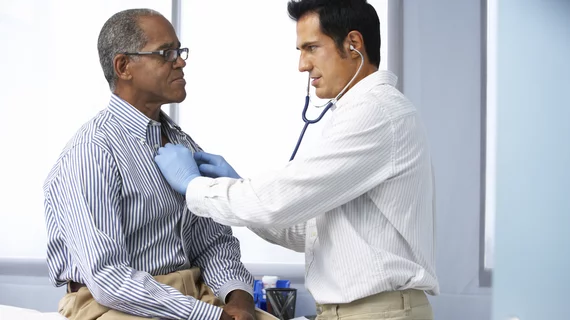 patient with heart doctor