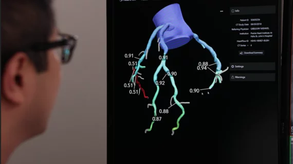 Heartflow FFR-CT allows noninvasive assessment of a patient'c coronary arteries without the need for a diagnostic angiogram.