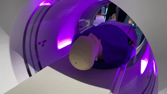 AI isGE Omni Legend PET CT nuclear imaging system at RSNA 2023. Photo by Dave Fornellat RSNA 2023. Photo by Dave Fornell