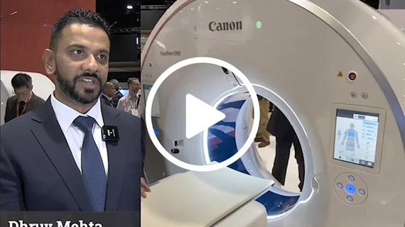 Video of Dhruv Mehta explaining the two new Canon AI-enabled CT systems launched at the 2023 RSNA. #CanonMedical #RSNA #RSNA23 #RSNA2023