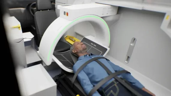 Micro-X mobile CT scanner