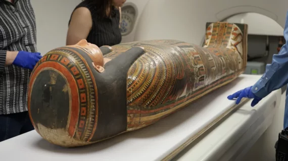 Field Museum using CT scans to study mummified subjects.