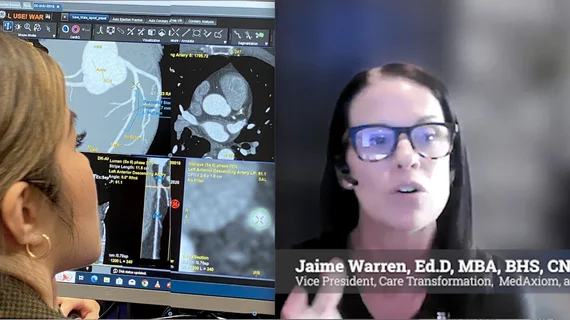 Jaime Warren, EdD, FACC, vice president of care transformation at MedAxiom, an ACC company, explains what is needed to address staffing shortages created by a 94% increase in cardiac CT volumes over the past 5 years. 