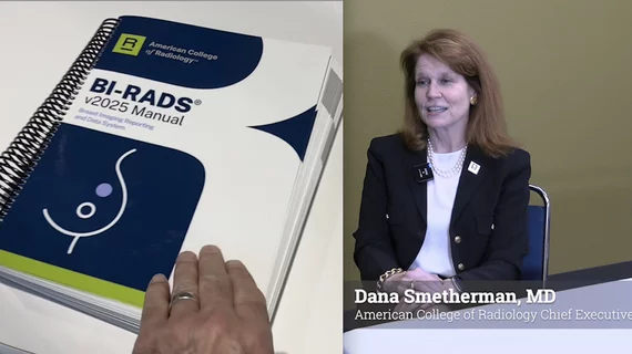 American College of Radiology (ACR) Chief Executive Officer Dana Smetherman, MD, explains the highlights of the recent BI-RADS Version 2025 release, which is the first update to BI-RADS in about a decade. #ACR #RSNA #BIRADS